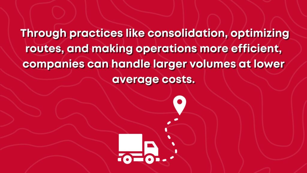 Good Rich Logistics makes efficient companies can handle larger volume.