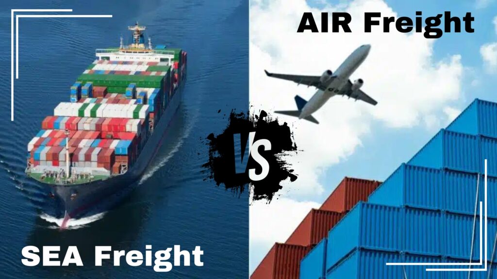 Economic and Environmental Impacts of Sea Freight vs. Air Freight